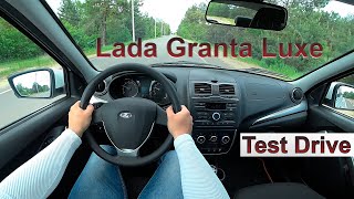 Lada Granta 16L 16v POV Test Drive [upl. by Aires]