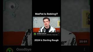 MatPat Is Retiring gametheory [upl. by Roze908]