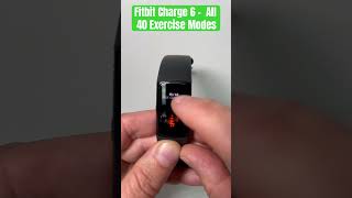 The New Fitbit Charge 6 Fitness Tracker  All 40 Exercise Modes [upl. by Atilrahc865]