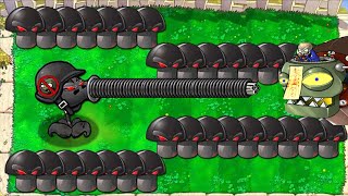 1 Doom Gatling Pea vs 999 Doom Shroom vs Zomboss Gargantuar  Plants vs Zombies Hack [upl. by Carce496]