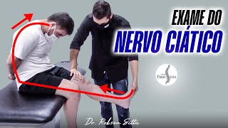 NERVO CIÁTICO INFLAMADO TESTE DE TENSÃO NEURAL  SLUMP TEST Dr Robson Sitta [upl. by Dickens513]