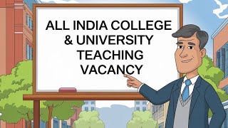 Delhi University Assistant professor vacancies College Lecturer vacancies 19 oct 2024 [upl. by Iatnohs]