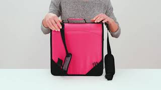 The King Sized Zip Tab Backpack Binder [upl. by Dnyletak]