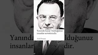 Erich Fromm Aslında servetinizfelsefe [upl. by Garner]