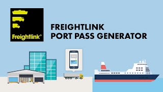 Freightlink Port Pass Generator Walk Through [upl. by Ikcin908]