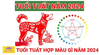 Tuổi Tuất Năm 2024  Tuổi Tuất Hợp Màu Gì Năm 2024 [upl. by Aisat]