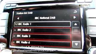 VW Transpotrer T5 DAB Radio Retrofit [upl. by Locin647]