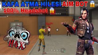 FREE FİRE KAFA ATMA HİLESİ 2024  100HEADSHOT 😱 [upl. by Anahsit]