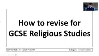 HOW TO REVISE FOR GCSE RELIGIOUS STUDIES  GRADE 9 REVISION TIPS [upl. by Marthe914]