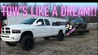 CAN YOU TOW A GOOSENECK WITH A 6 Inch LIFT amp 37 inch TIRES [upl. by Farkas505]