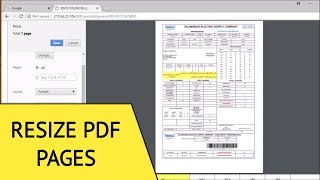 How to reduce PDF page size for Printing [upl. by Ulund]