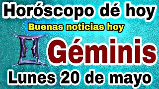 horoscopo de hoy Géminis  Horóscopo Diario  Géminis  20 de Mayo de 2024 [upl. by Alsi]