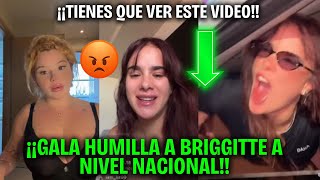 😱➡️¡¡GALA MONTES HUMILLA A BRIGGITE EN PLENA ENTREVISTA ¡Increíble [upl. by Lienet]