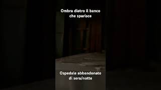 Ombra dietro il banco che sparisce inspiegabilmente paranormal [upl. by Dorian314]