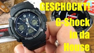 GESCHOCKT Neue Casio GShock in der Sammlung AWGM100SB2AER [upl. by Wrightson]