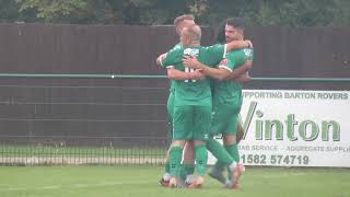 Adam Hunt Goal for Biggleswade FC v AFC Dunstable in the Emirates FA Cup 2nd QR [upl. by Helmut]