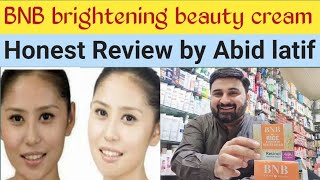 bnb brightening beauty cream review  bnb brightening retinol cream review by Abid latif [upl. by Namus621]