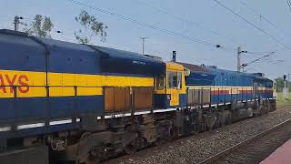 EMD ACTION IN SER BONDAMUNDA WDG4WDG4D IN FULL FLOW [upl. by Yltsew]