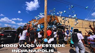 Hood Vlog Inside Big George’s Candlelight Who Was Shot And Killed 29th MLK INDIANAPOLIS Hood [upl. by Yborian]