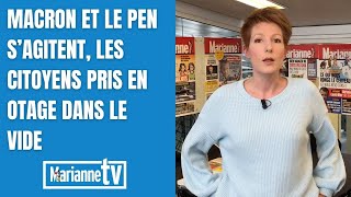 Macron et Le Pen s’agitent les citoyens pris en otage dans le vide [upl. by Medrek945]