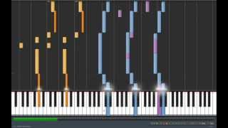 Synthesia  Gangstas Paradise by Coolio [upl. by Nehtanhoj13]