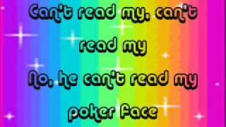 Lady Gaga  Poker Face lyrics [upl. by Labanna]