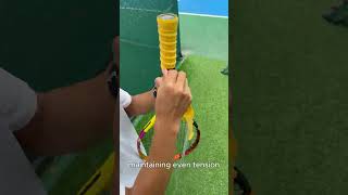 How to Change your Tennis Racquet Replacement Grip？ [upl. by Aerbma743]