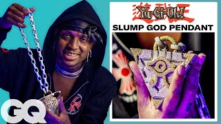 Ski Mask the Slump God Shows Off His Insane Jewelry Collection  On the Rocks  GQ [upl. by Sugihara]