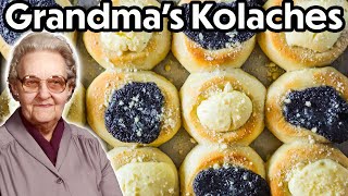 Grandmas Czech Recipe for Homemade Kolaches [upl. by Cobby]