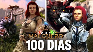 SOBREVIVI 100 DIAS HARDCORE NO ARK SURVIVAL EVOLVED VALGUERO [upl. by Nellie501]