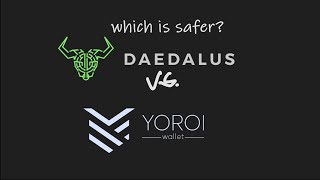 Daedalus vs Yoroi Which is Safer for your ADA FilipinoTagalog [upl. by Cayla]