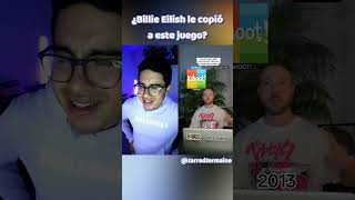 ¿Billie Eilish le copió a este juego 🤔🤨🎶 shorts musica music song canciones memes meme [upl. by Atilrep]