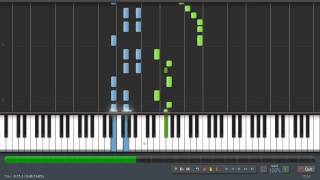 Carol Of The Bells  Piano Tutorial Synthesia  Sheet Music amp MIDI [upl. by Sailesh]