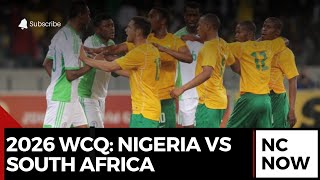 Nigeria vs South Africa Epic World Cup Qualifier Clash in Uyo [upl. by Amick442]