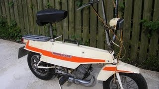 Motobecane X1 Mobylette 1973 [upl. by Ydnerb]