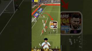 WHEN MESSI ENTERS GOD MODE😳🔥💀 shorts youtubeshorts messi hype efootball pesmobile trending [upl. by Olatha295]