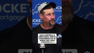 Dan Campbell has always cared so much about his players 💙 [upl. by Melvin]