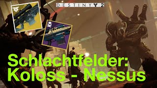 Destiny 2 Schlachtfeld Koloss Nessus  Sniper Loadout  Wispern des Wurms  Ferne Zukunft [upl. by Aciretehs]