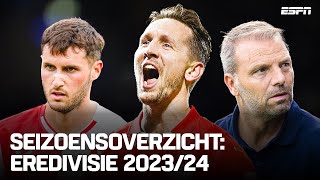 Alle HOOGTE en DIEPTEPUNTEN in de Eredivisie 🔝  ESPN Seizoensoverzicht 202324 [upl. by Adyela]