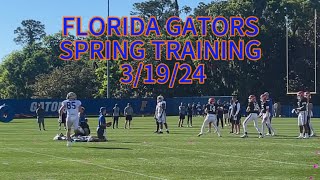 Watch Florida Gators Spring Training 31924 [upl. by Akeem]