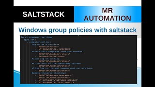 Saltstack E21 GPO [upl. by Leen]