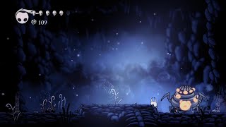 Hollow Knight Brooding Mawlek boss fight [upl. by Crooks211]