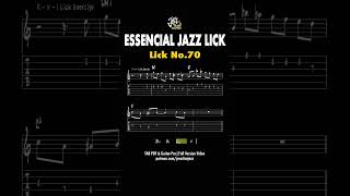 70th Jazz Guitar Lick You Need to Practice JazzGuitar GuitarLick jazzsolo [upl. by Desirae]