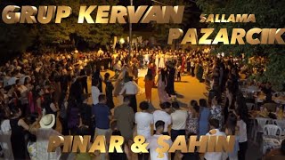 GRUP KERVAN  PINAR amp ŞAHİN  ŞALIUŞAĞI SALLAMA HALAY PAZARCIK 2024 [upl. by Anurb]