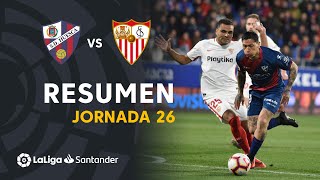 Resumen de SD Huesca vs Sevilla FC 21 [upl. by Annis981]