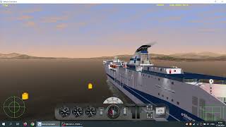 VSF MS Athara Tirrenia Olbia to Civitavechia [upl. by Godber234]