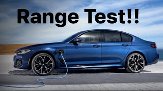 Can The 2022 Bmw 530e Outperform Epa Range In Realworld Test [upl. by Eittak776]