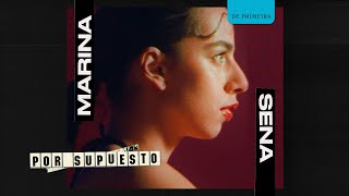 MARINA SENA  POR SUPUESTO VISUALIZER [upl. by Dogs139]