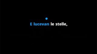 Puccini E Lucevan le Stelle Tosca  Karaoke with Lyrics for Tenor  Instrumental [upl. by Aerbma125]