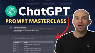 How I Write The Perfect Prompt ChatGPT Masterclass [upl. by Braeunig354]